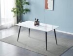 Mina Table à manger rectangulaire 130x70 cm – Image 2
