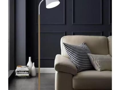 Lampadaire Rolly blanc