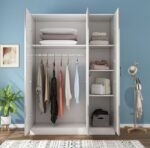 Ema  Armoire  blanche 3 portes – Image 2