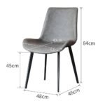 Chaise couleur grise – Image 2