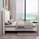 Khairy Lit Blanc/Doré 180/200cm – Image 2