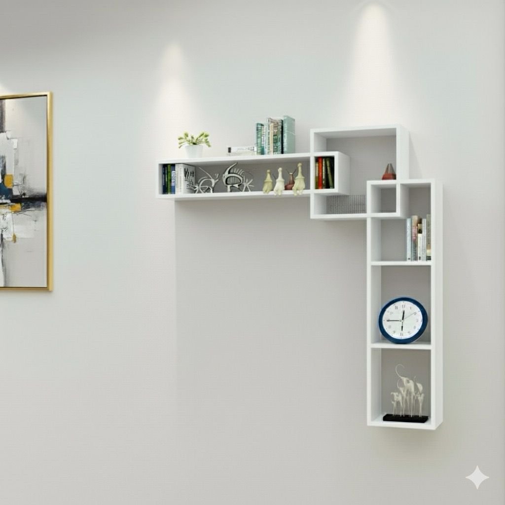 WhatsApp Image 2025-09-18 at 13.00.19 Etagères murales Blanc unique - Noir et blanc – Image 1