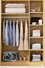 Eva Armoire blanche/noire 3 portes – Image 2