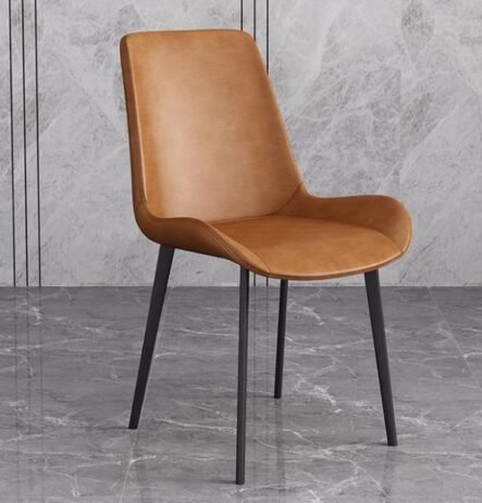 Chaise couleur marron