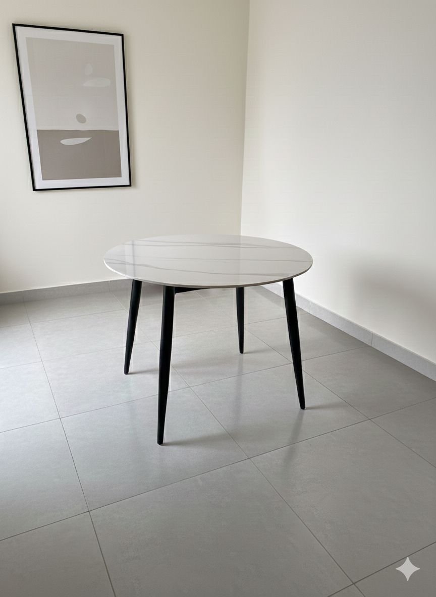 WhatsApp Image 2026-01-06 at 12.20.40 (2) Table à manger ronde – Image 1