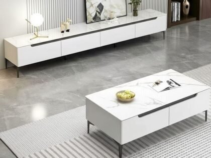 Ensemble meuble TV et table basse