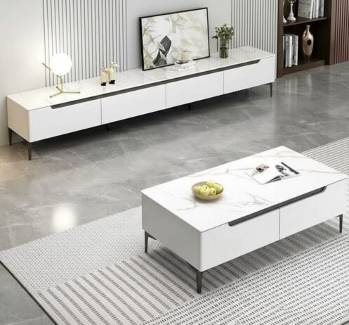 Ensemble meuble TV et table basse